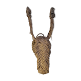 Wicker donkey head
