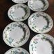 Lot 7 flat plates for vintage dessert