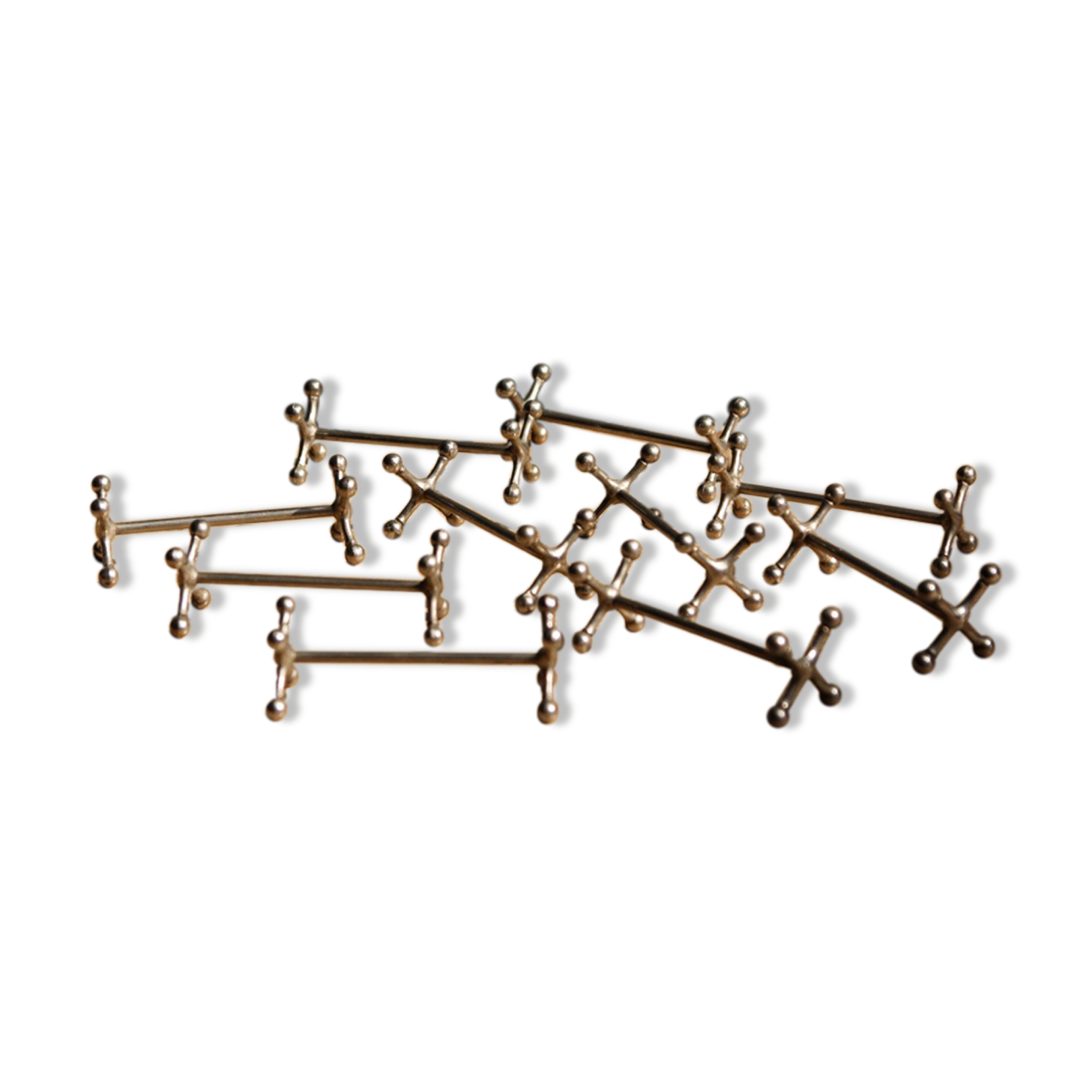 Set of 10 knife holders