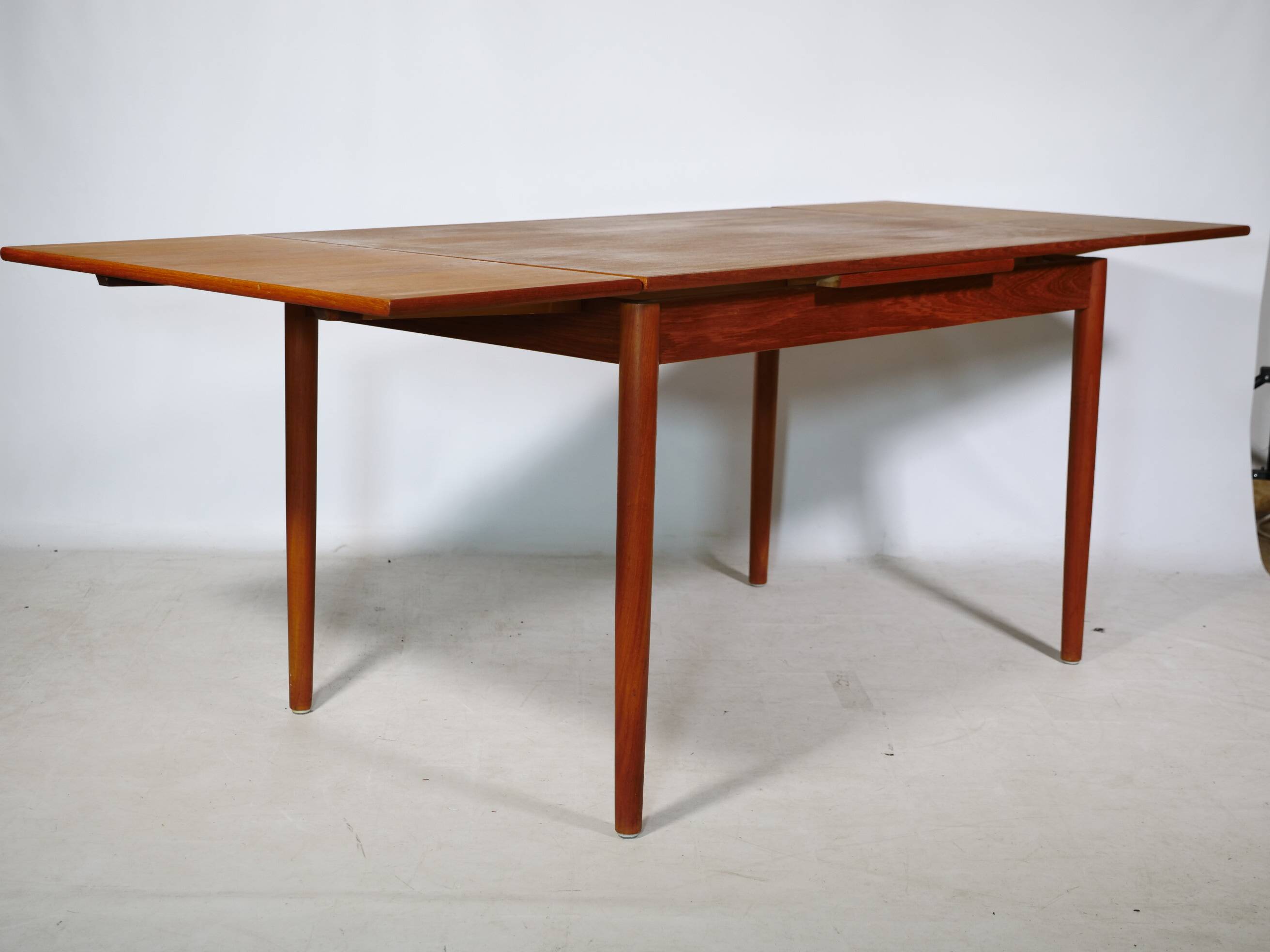 Mid-Century Extendable Teak Dining Table, 1960s