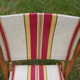 small folding chair canvas 1940 1950 camping