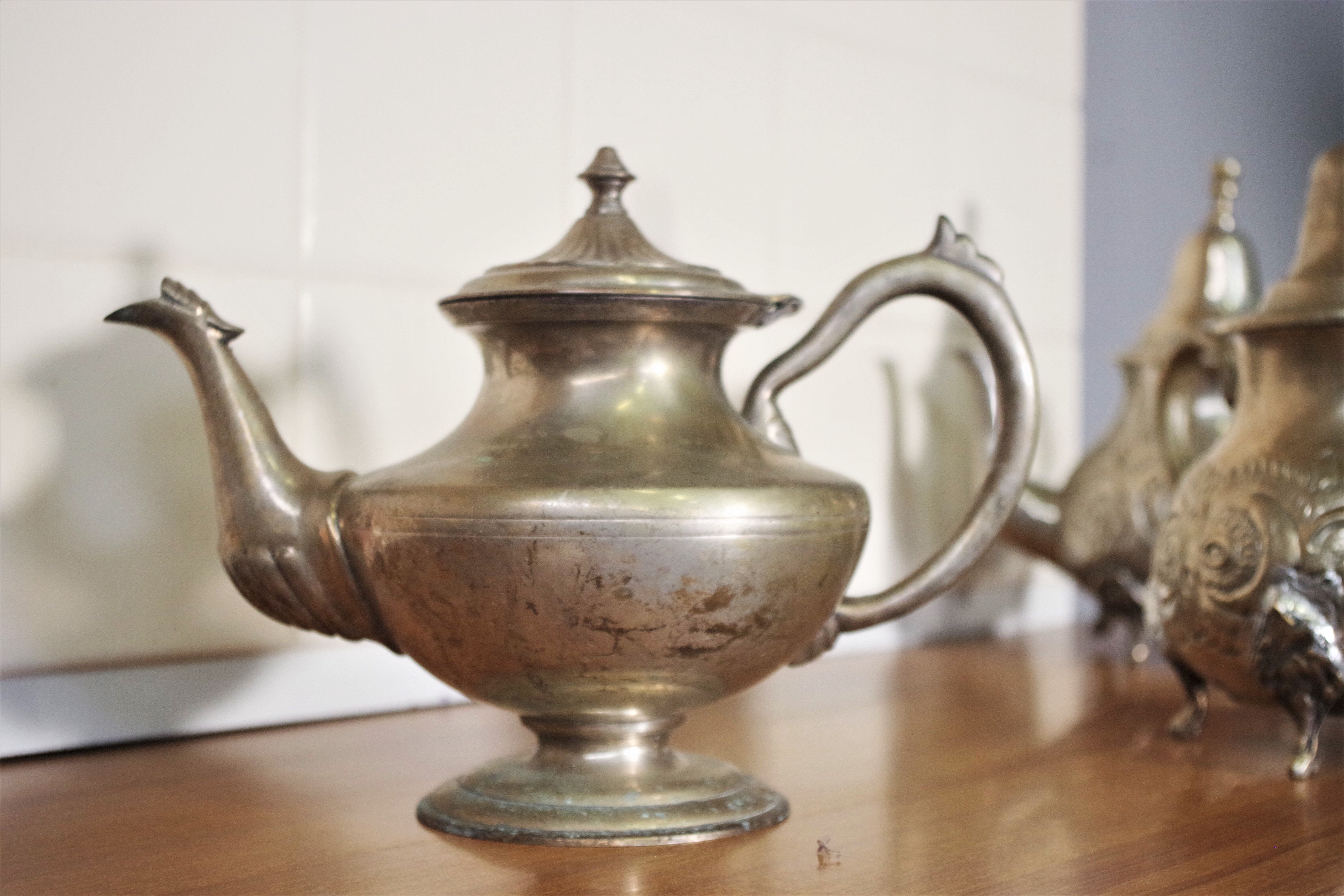 Arabic tea maker 8 pieces, Morocco 50s