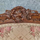 Pair of chairs cabriolets Louis XV rockery walnut rockery