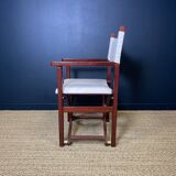 Lot de 12 fauteuils de réalisateur terrasse pliants Deauville Vlaemynck France
