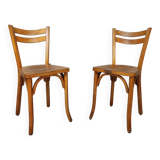 Paire de chaises bistrot Baumann