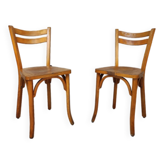 Paire de chaises bistrot Baumann
