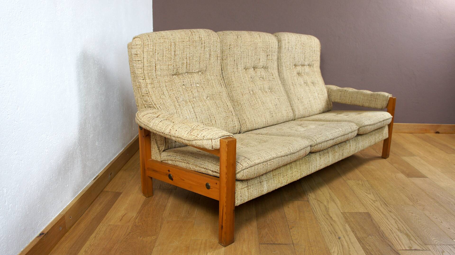 Vintage Scandinavian Sofa 1980
