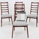 1960s Set of Four Dining Chairs in Teak, Germany