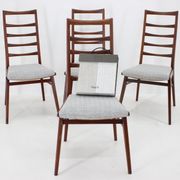 1960s Set of Four Dining Chairs in Teak, Germany
