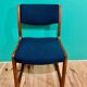 Set of 4 chairs sleigh vintage 1970