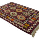 Anatolian handmade kilim rug 264 cm x 167 cm