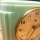 JAZ Pendulette / Mechanical Awakening - Art Deco Style - Mint Color - 1950s