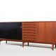 Teck enfilade Arne Vodder Modèle 29 pour Sibast, Danemark 1950