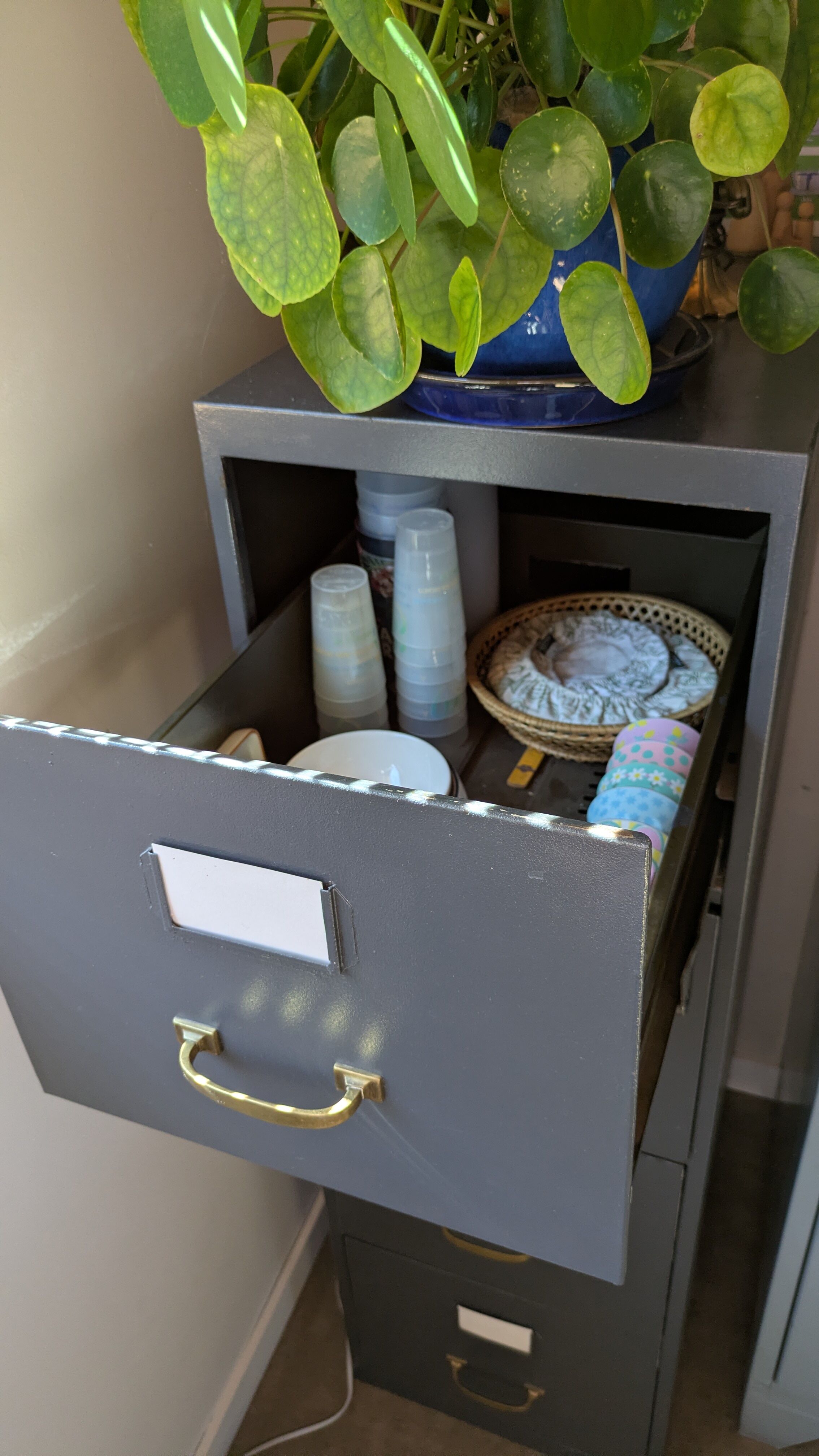 Industrial filing cabinet