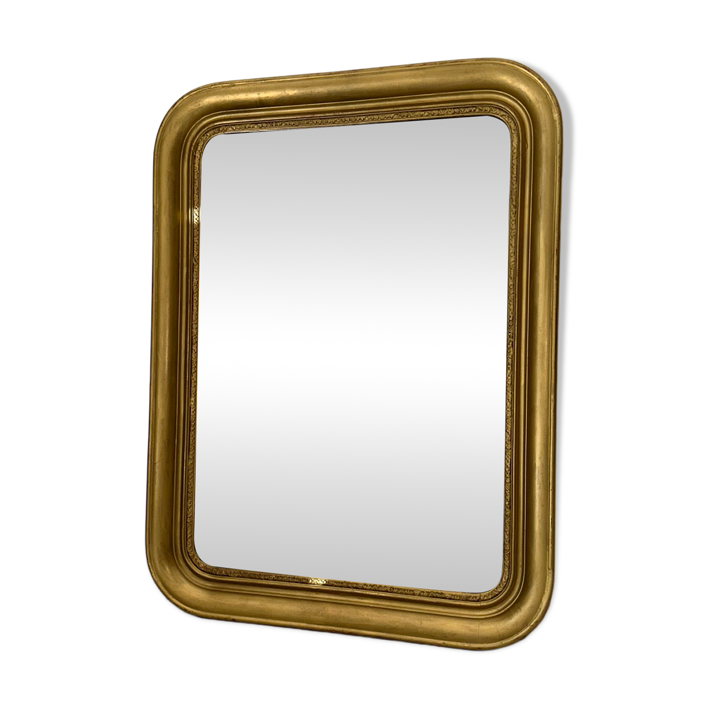 Miroir Louis-Philippe ancien doré XIXème