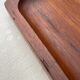Scandinavian style teak serving tray circa 1960s