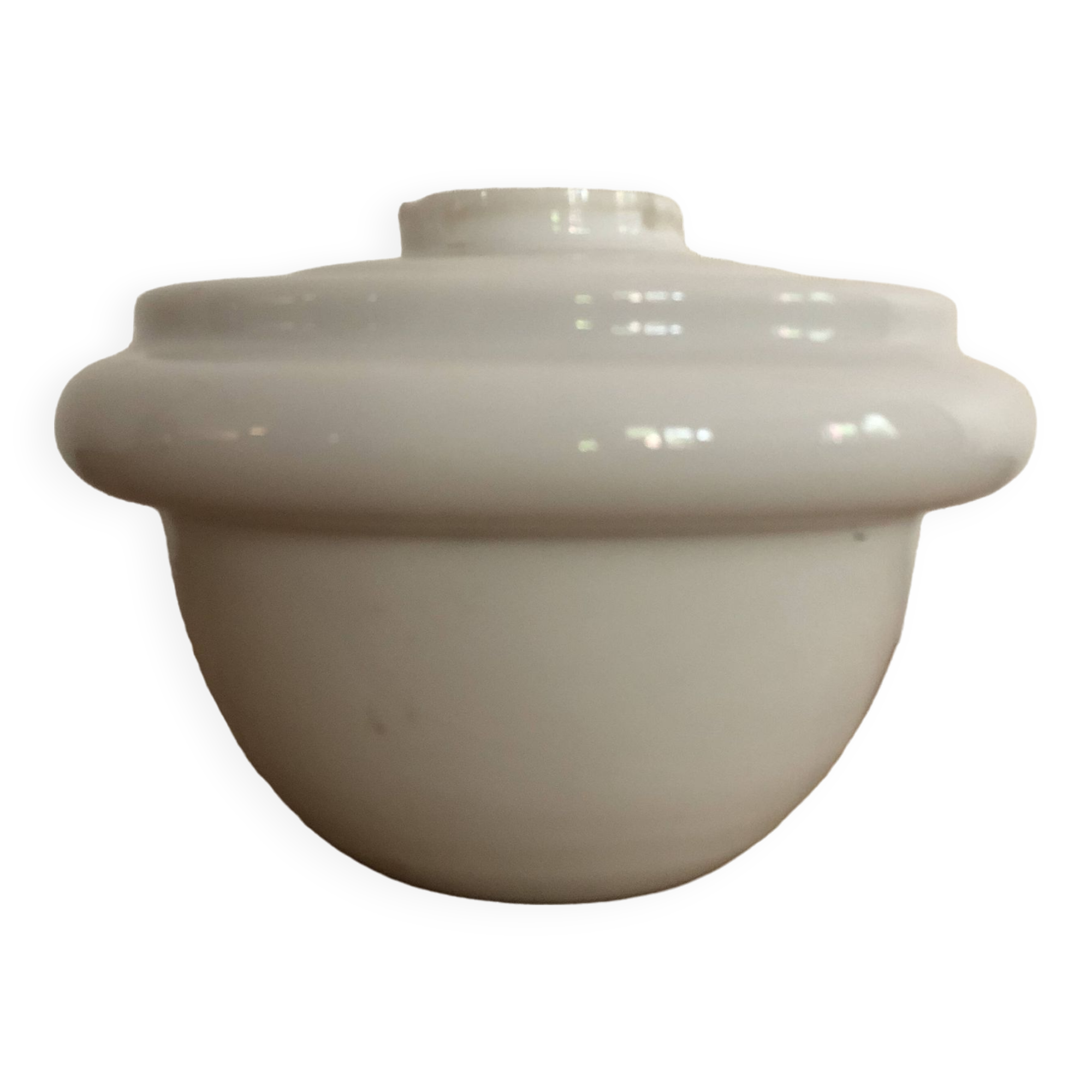 Vase opaline blanc