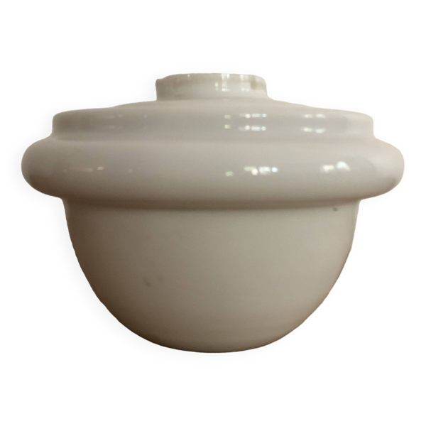 Vase opaline blanc