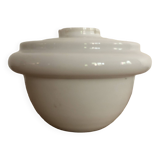 White opaline vase