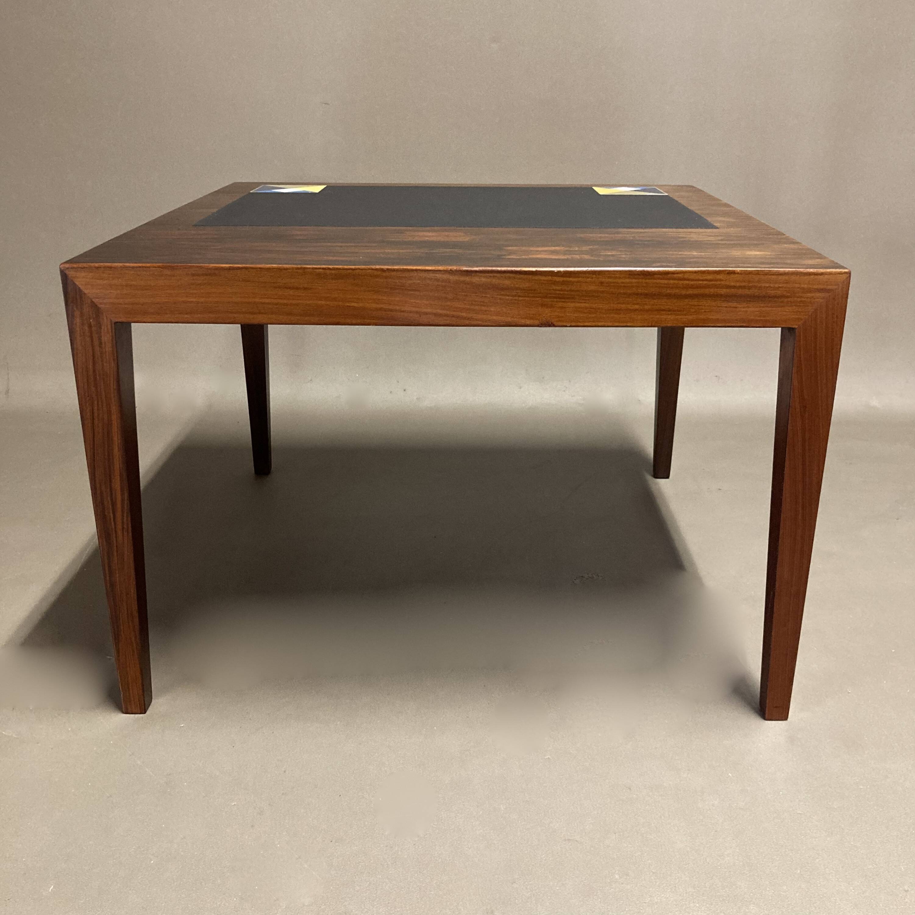 Table basse design scandinave 1950 "Severin Hansen".