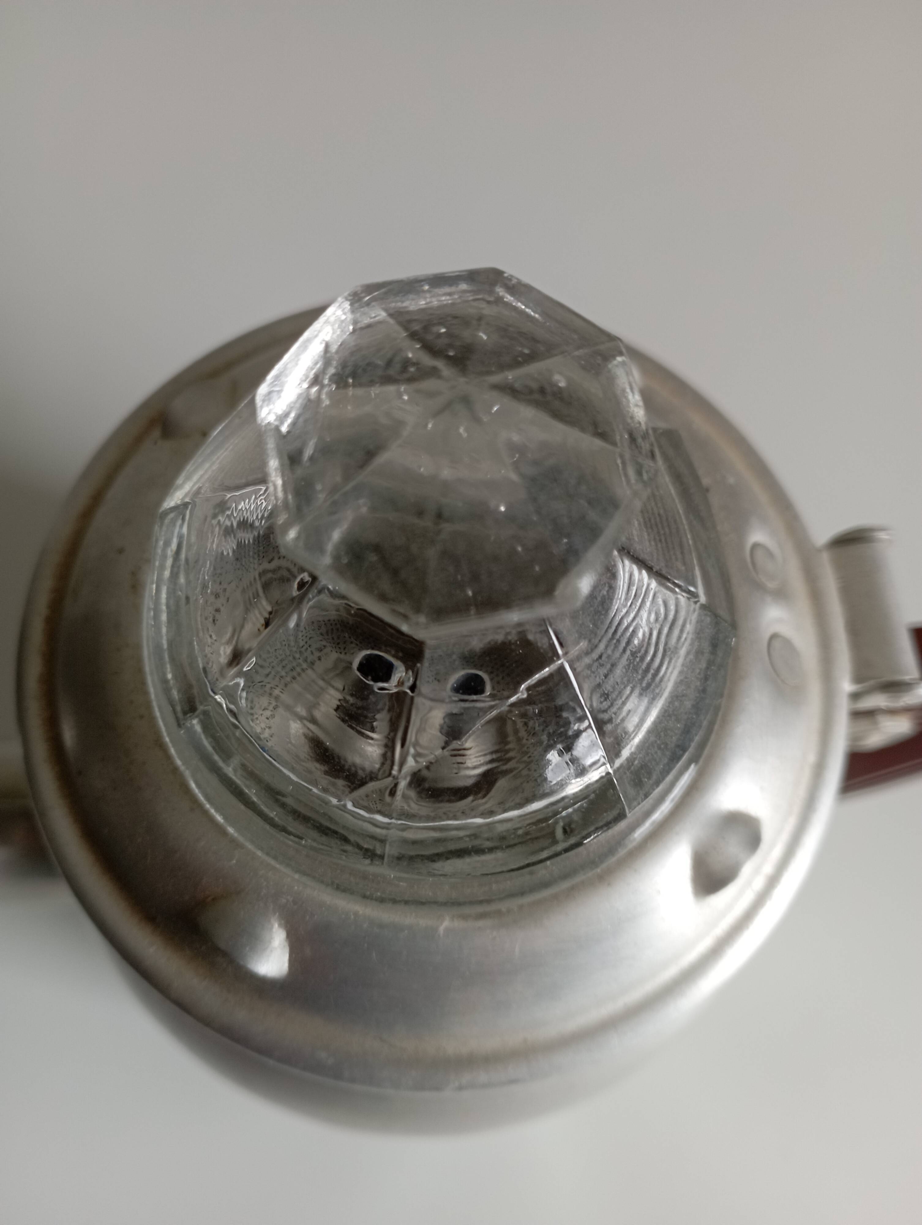 Vintage aluminium coffee pot