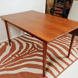 Vintage Danish teak table mid century modern design