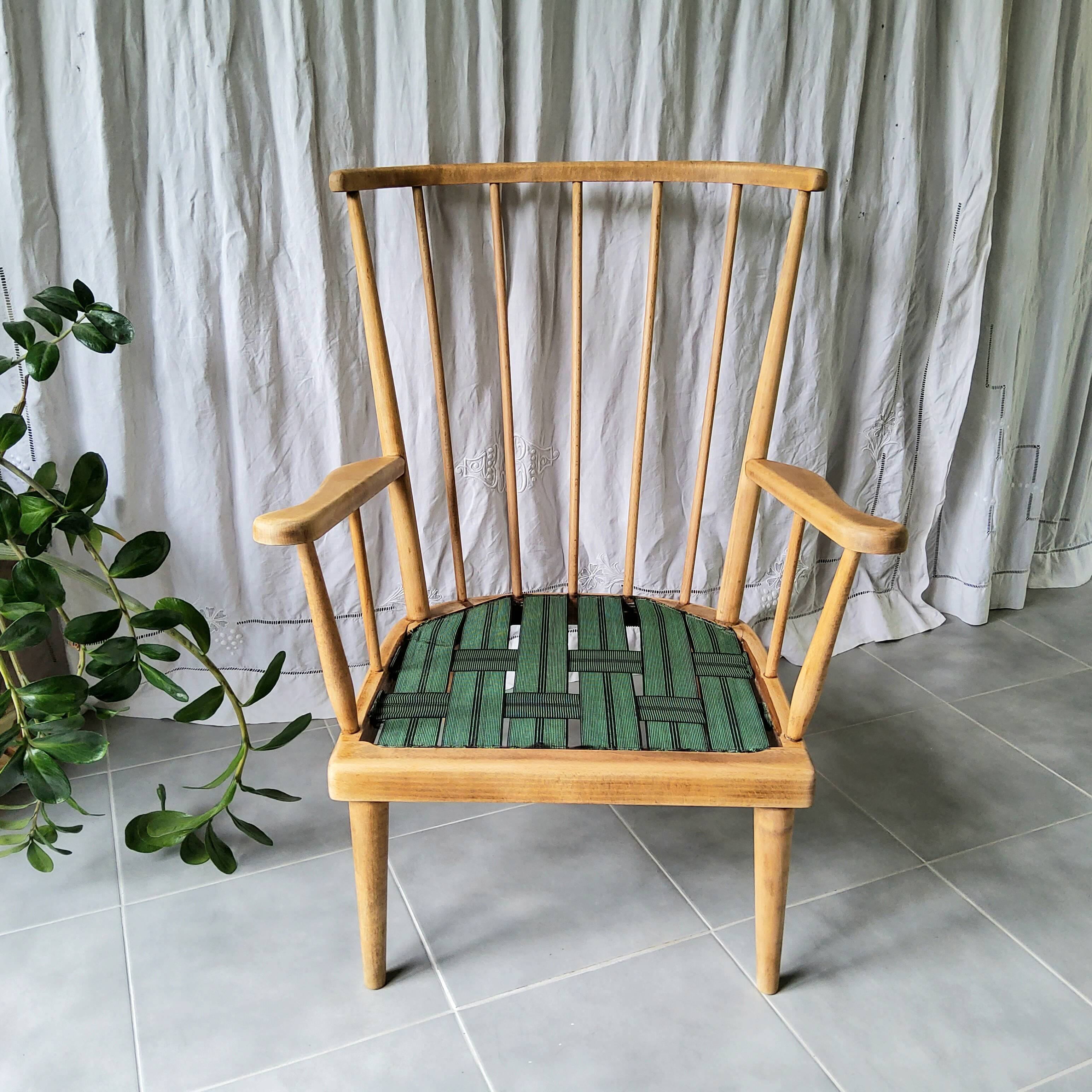 Baumann fan armchair