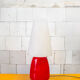 Italian table Lamp double light in Murano Glass from Vistosi, 1960s