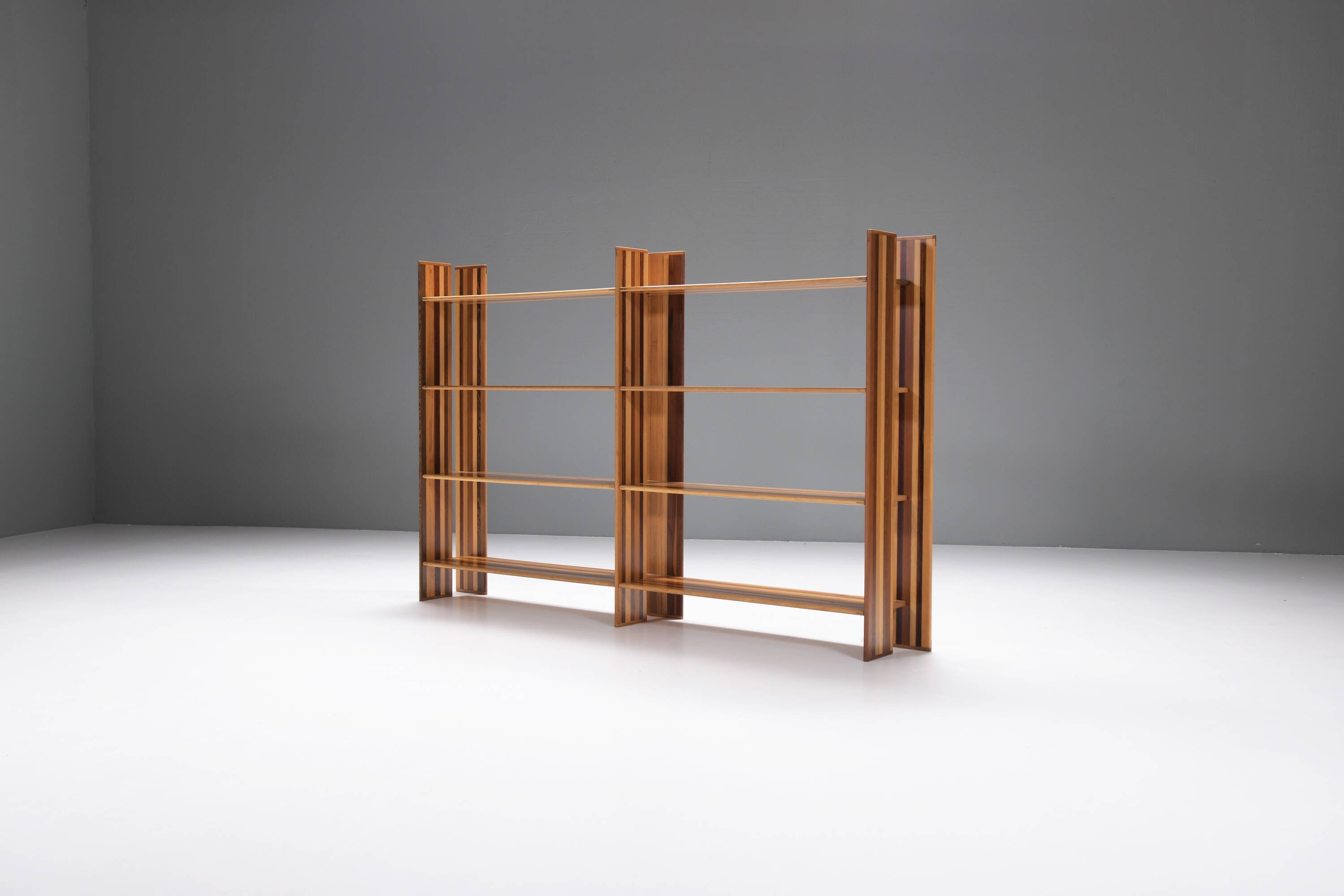 MOP bookcase / room divider by Afra e Tobia Scarpa for Molteni Italy