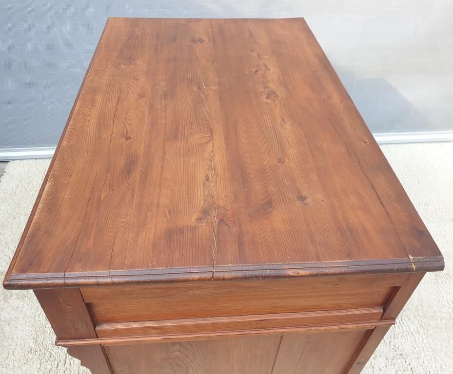 Comptoir buffet pitchpin 1900