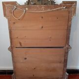 Miroir ancien en bois doré 125x80cm