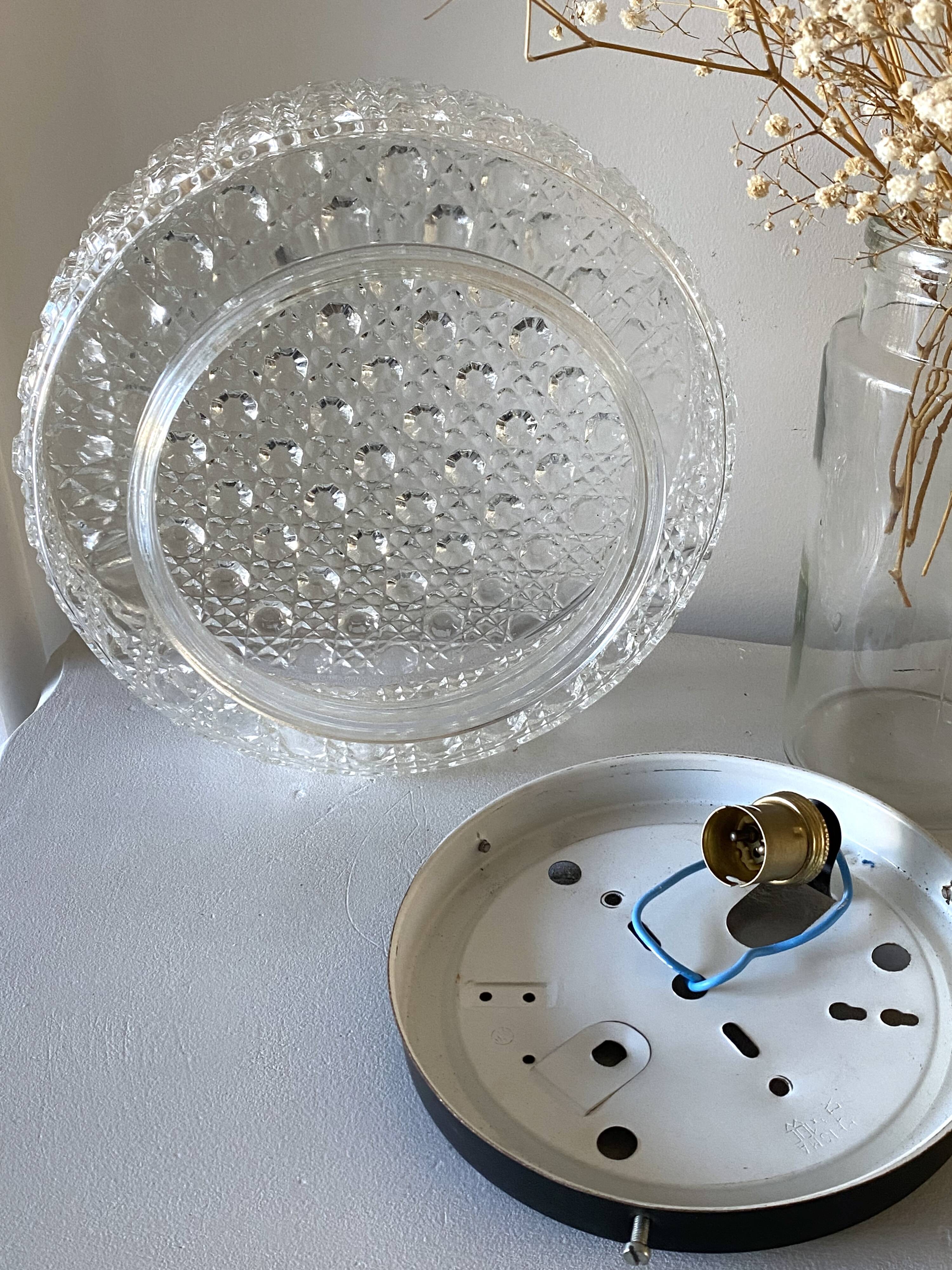 Plafonnier/Applique années 70