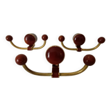 Art deco bakelite brass hooks