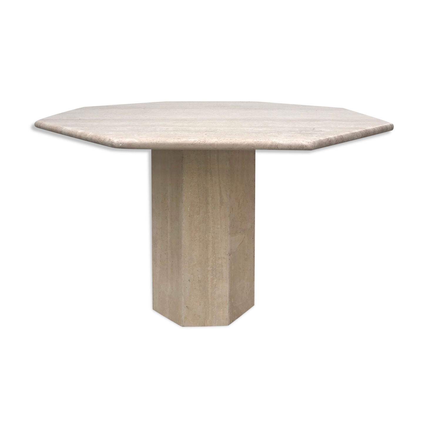 Travertine table