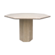 Travertine table