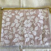 Nappe de cérémonie en organza blanc