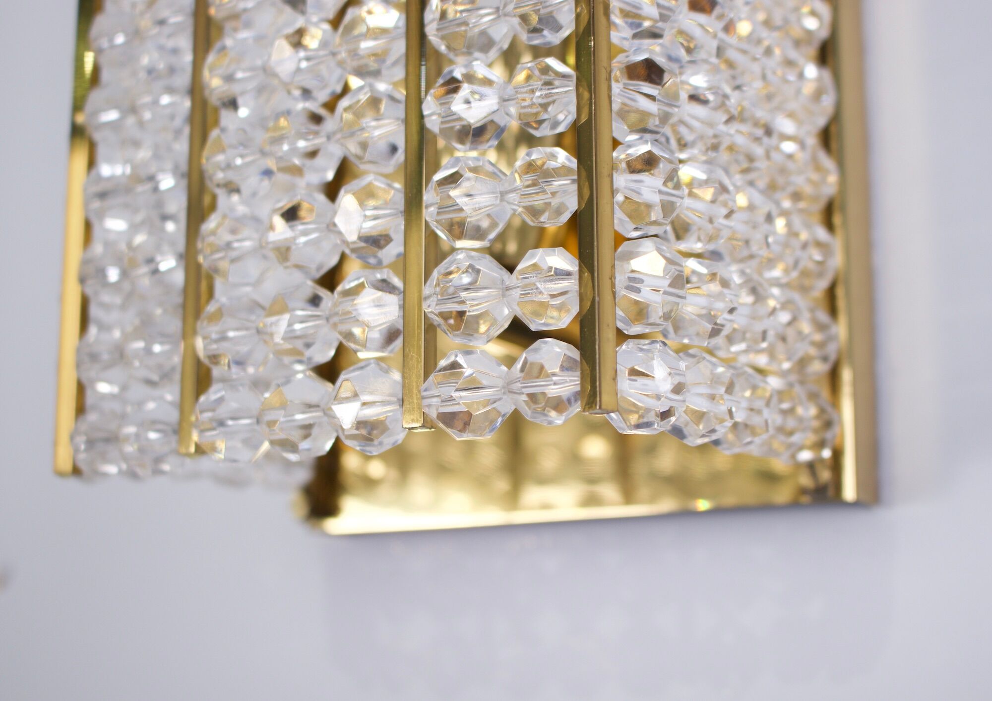Rhinestone sconces "Bead bag"