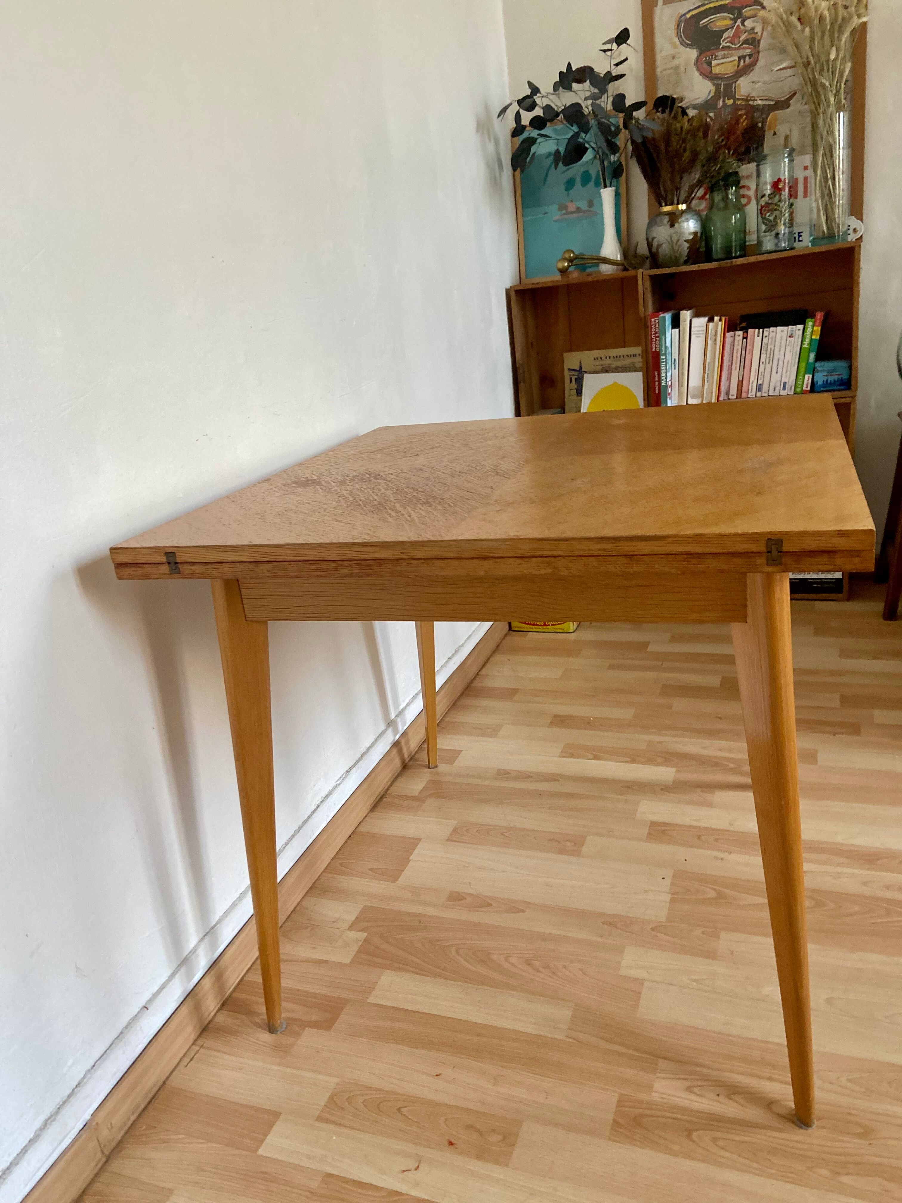 Vintage table square wallet 50s