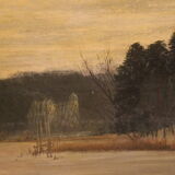 Signed landscape, Franz Bombach (1857-1933)