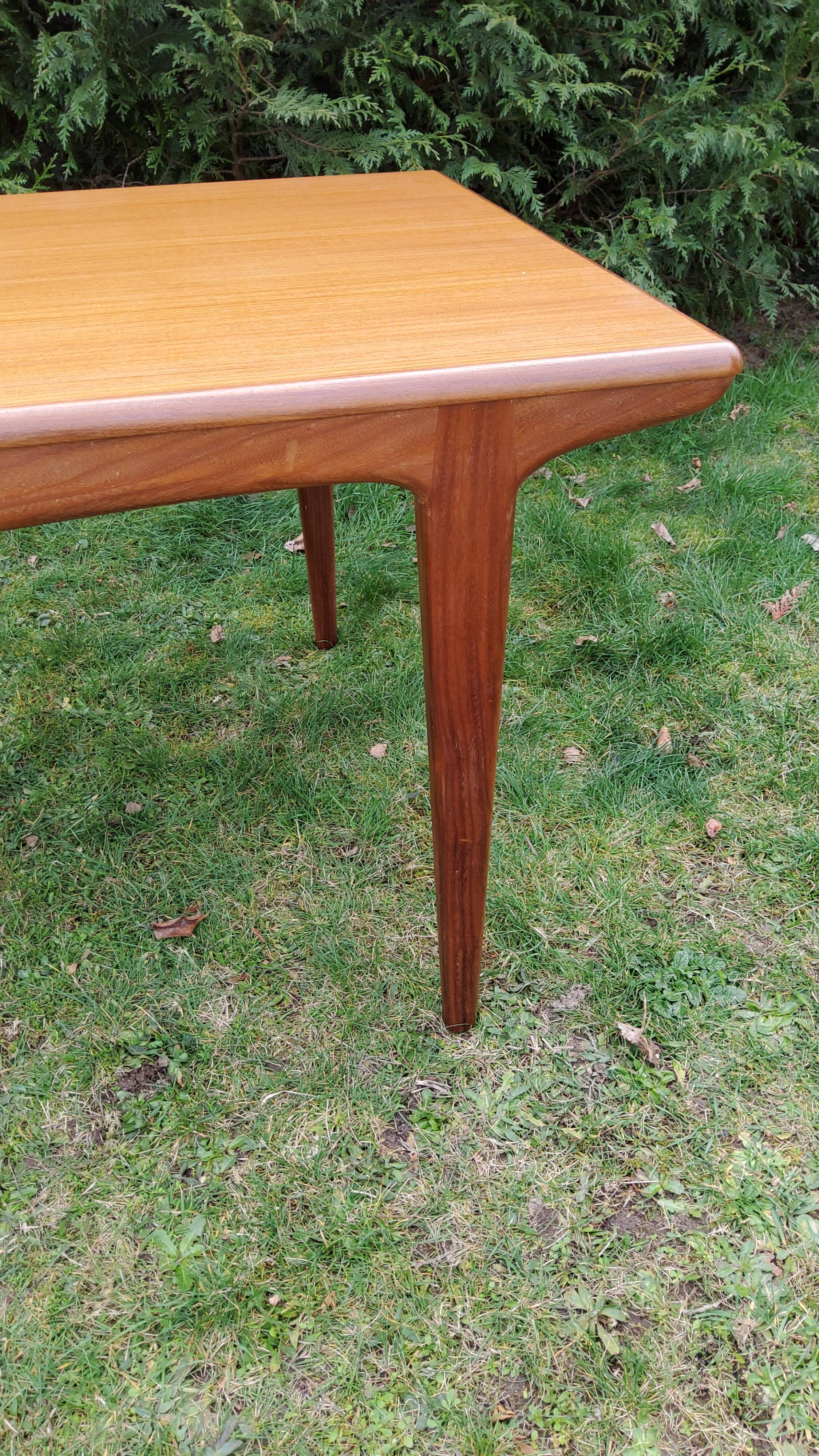 Scandinavian teak table