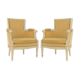 Pair of Louis XVI-style armchairs