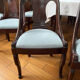 8 solid mahogany chairs