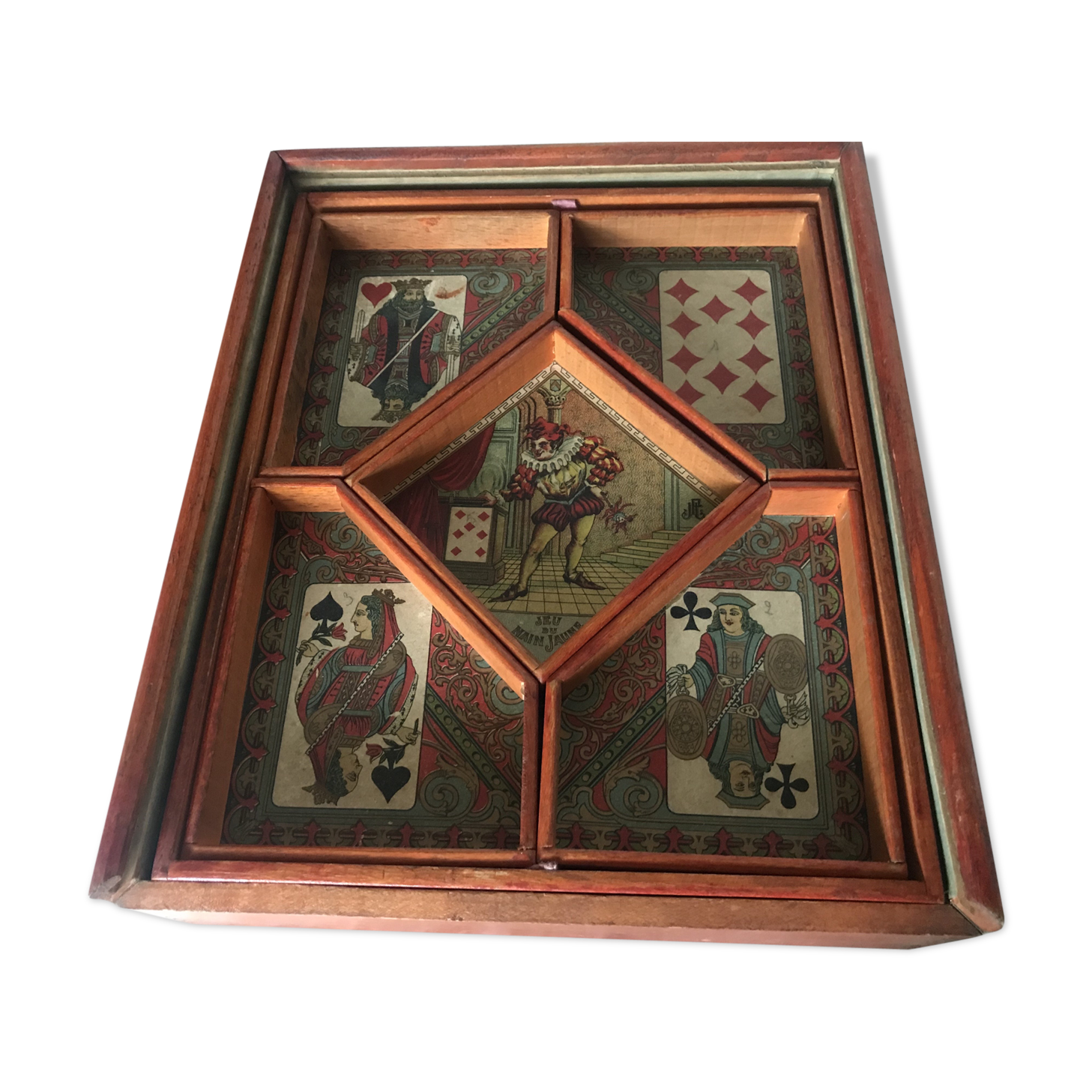 Jeu de nain jaune années 40