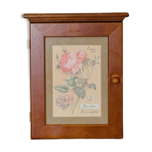 Armoire à clés “rosier”
