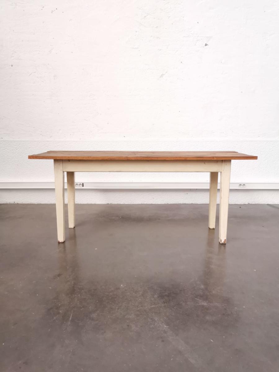 Fine and long farm table