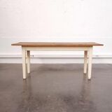 Fine and long farm table