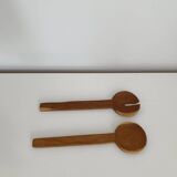 Wooden salad servers