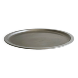 Plateau rond en inox