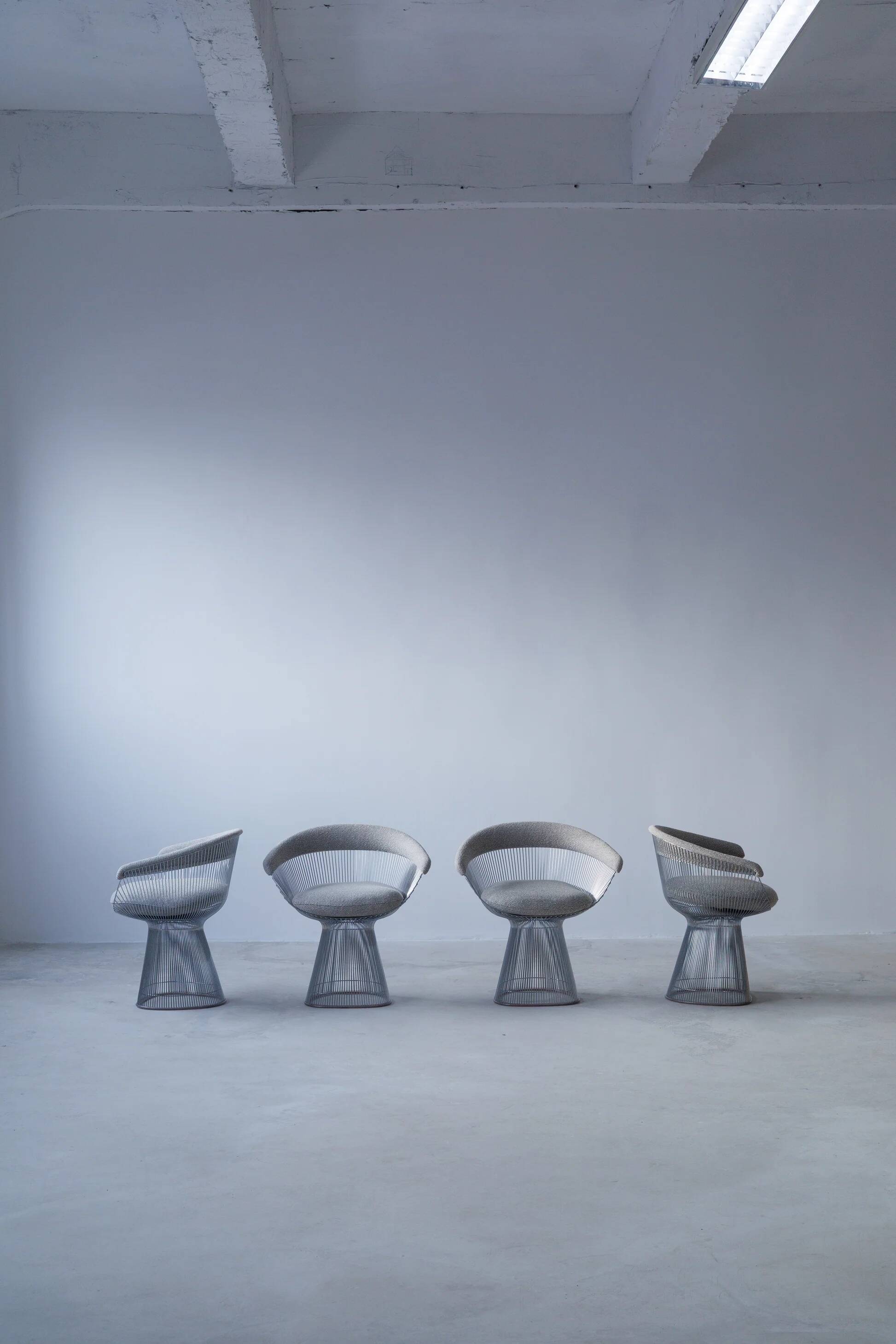 Ensemble de 4 Warren Platner, Knoll