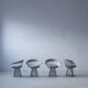 Ensemble de 4 Warren Platner, Knoll